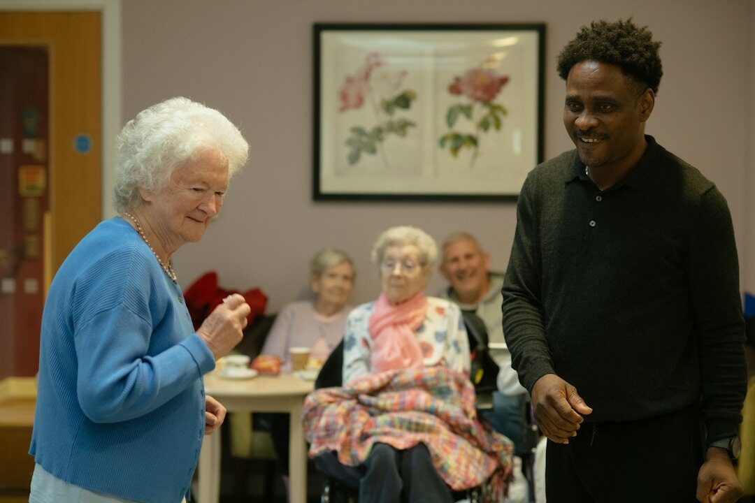 seniors enjoying daily activities